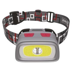 Galvas lukturis EMOS COB + CREE LED, 3xAAA cena un informācija | Lukturi un prožektori | 220.lv