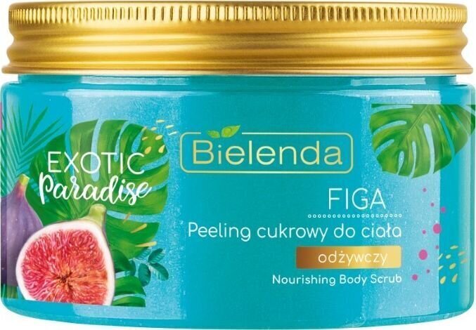 Ķermeņa skrubis-pīlings Bielenda Exotic Paradise Figa 350 g cena un informācija | Ķermeņa skrubji | 220.lv