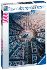 Головоломка Ravensburger Париж сверху, 1000 д., 15990 цена и информация | Пазлы | 220.lv