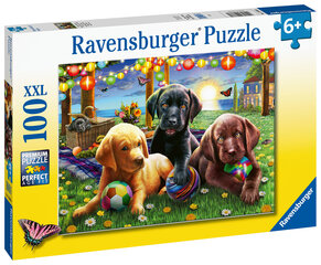 Puzle Ravensburger Kucēni 100 d., 12886 cena un informācija | Puzles, 3D puzles | 220.lv