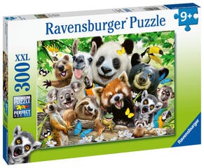 Puzle Ravensburger Savvaļas dzīvnieki, 300 d.,12893 cena un informācija | Puzles, 3D puzles | 220.lv