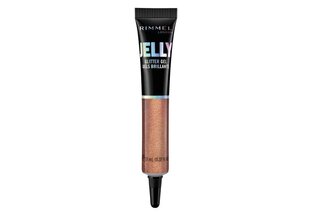 Šķidrās acu ēnas Rimmel London Jelly Glitter 11 ml, 300 Long Island cena un informācija | Acu ēnas, skropstu tušas, zīmuļi, serumi | 220.lv