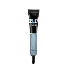 Šķidrās acu ēnas Rimmel London Jelly Glitter 11 ml, 200 Blue Lagoon cena un informācija | Acu ēnas, skropstu tušas, zīmuļi, serumi | 220.lv