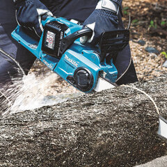 Аккумуляторная цепная пила Makita DUC303PT2 18V, 2x5.0Aч цена и информация | Цепные пилы | 220.lv