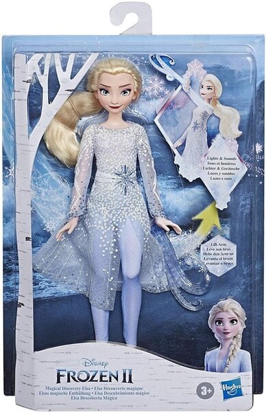 Lelle Elza ar gaismām un skaņām Hasbro Disney Ledus sirds (Frozen) cena |  220.lv
