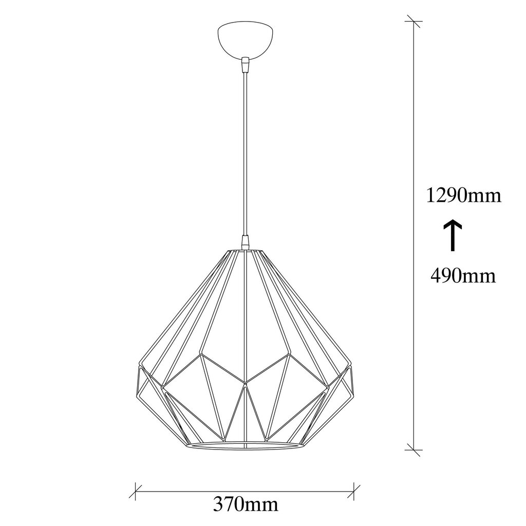 Opviq Sheen piekaramā lampa Diamond цена и информация | Lustras | 220.lv