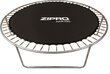 Batuts ZIPRO Jump Pro Premium 14FT 435cm, ar iekšējo drošības tīklu цена и информация | Batuti | 220.lv