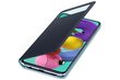 EF-EA515PBE Samsung S-View Case for Galaxy A51 Black cena un informācija | Telefonu vāciņi, maciņi | 220.lv