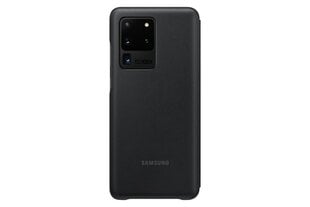 Чехол Samsung LED View Cover EF-NG988PB для S20 Ultra черный цена и информация | Чехлы для телефонов | 220.lv