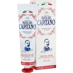 Зубная паста Pasta Del Capitano Original Recipe 75 мл цена и информация | Зубные щетки, пасты | 220.lv