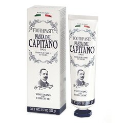 Balinoša zobu pasta Pasta Del Capitano Whitening 75 ml cena un informācija | Zobu pastas, birstes | 220.lv