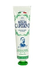 Zobu pasta Pasta Del Capitano Natural Herbs 75 ml cena un informācija | Pasta Del Capitano Smaržas, kosmētika | 220.lv