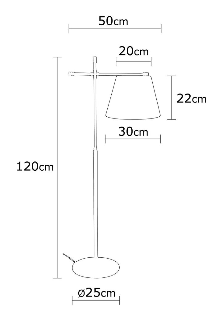 Opviq Noor Stāvlampa Assos - N-715 цена и информация | Stāvlampas | 220.lv