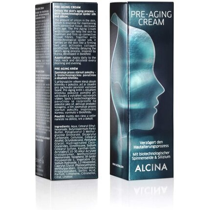 Pretgrumbu sejas krēms Alcina Pre-aging 50 ml cena un informācija | Sejas krēmi | 220.lv