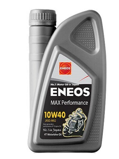 ENEOS MAX Performance 10W40, 1 Ltr motoreļļa цена и информация | Moto eļļas | 220.lv