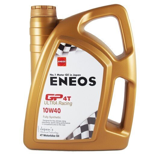 ENEOS GP4T Ultra Racing 10w40, 4 Ltr motoreļļa цена и информация | Moto eļļas | 220.lv