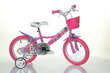 Velosipēds bērniem Bimbo Bike 16" Girl Butterfly, rozā cena un informācija | Velosipēdi | 220.lv