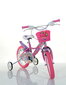 Velosipēds bērniem Bimbo Bike 14" Girl Butterfly, rozā цена и информация | Velosipēdi | 220.lv