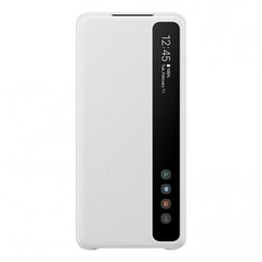 Samsung Clear View Cover EF-ZG985CW для S20 Plus белый цена и информация | Чехлы для телефонов | 220.lv