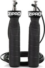 Zipro CrossFit скакалка, черная цена и информация | Скакалка Tunturi Pro Adjustable Speed Rope | 220.lv