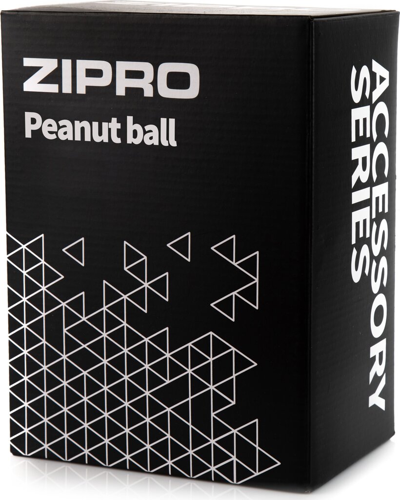 Vingrošanas bumba Zipro Peanut ar sūkni, 45 cm, melna cena un informācija | Vingrošanas bumbas | 220.lv