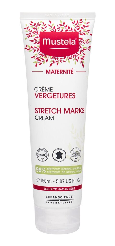 Krēms pret strijām Mustela Stretch Marks Prevention 150 ml цена и информация | Bērnu kosmētika, līdzekļi jaunajām māmiņām | 220.lv