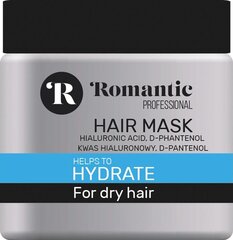 Mitrinoša matu maska Romantic Professional Hydrate 500 ml cena un informācija | Matu uzlabošanai | 220.lv