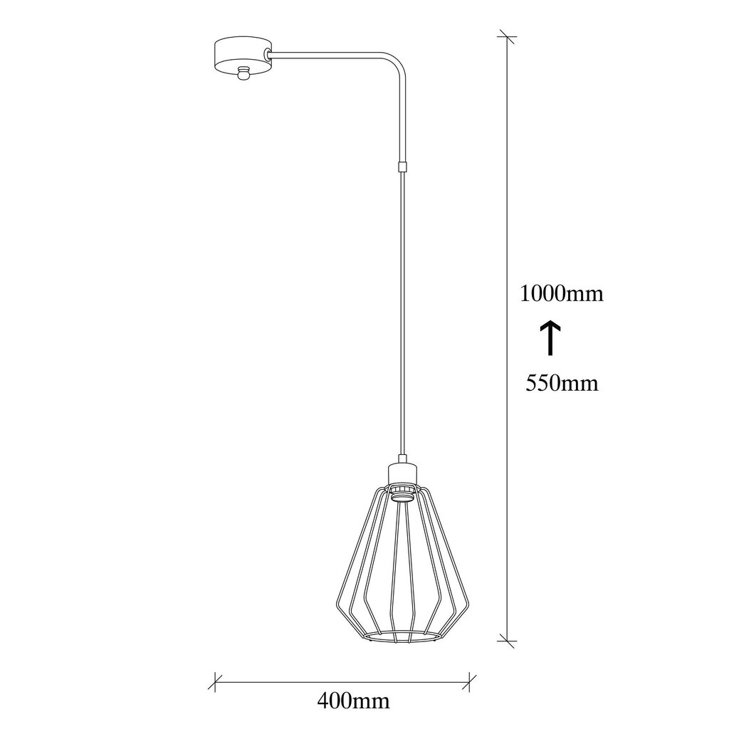 Opviq Piekaramā lampa Kese - 4541 cena un informācija | Lustras | 220.lv