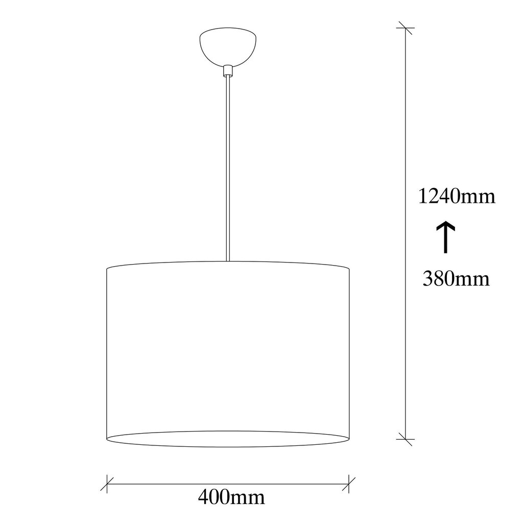Opviq Piekaramā lampa Abajur - 6427 cena un informācija | Piekaramās lampas | 220.lv