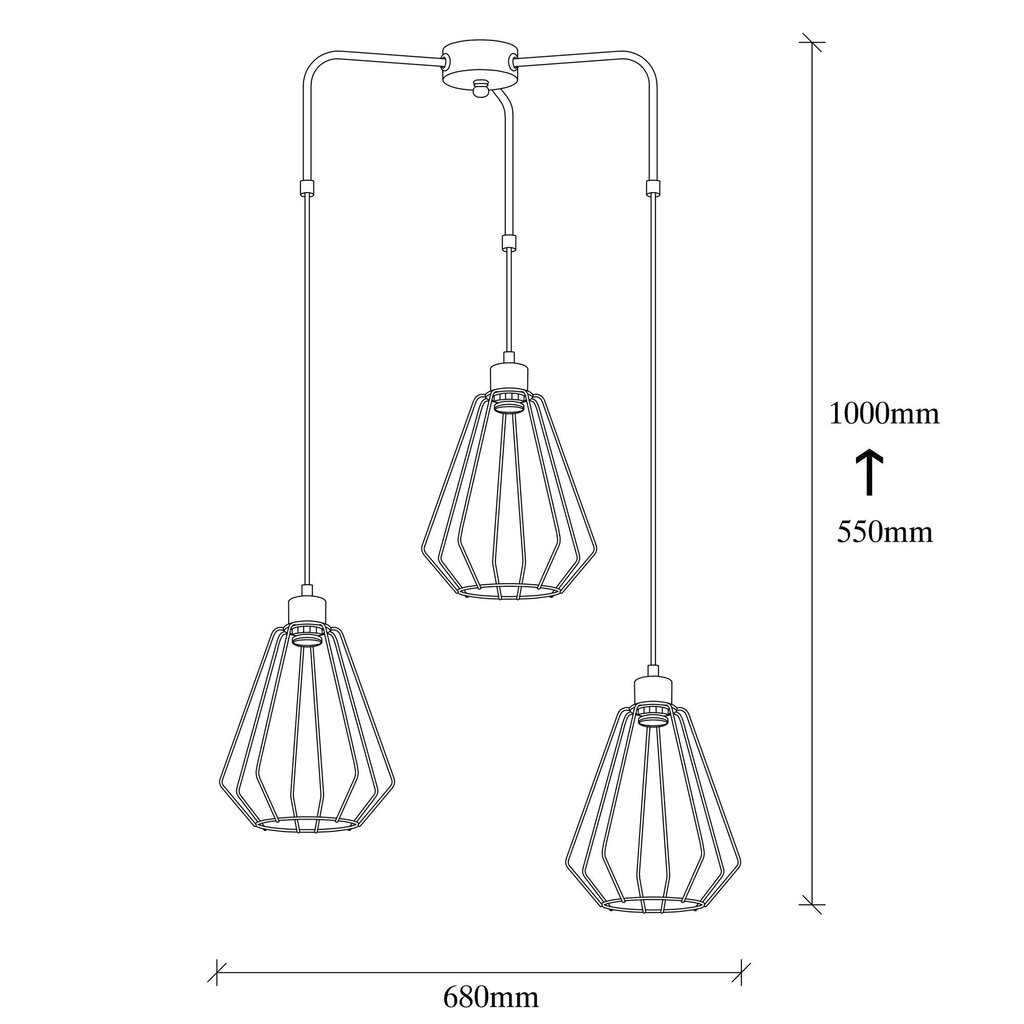 Opviq Piekaramā lampa Kese - 4551 cena un informācija | Lustras | 220.lv