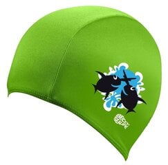 BECO Kid's textile swimming cap SEALIFE PE 7703 8 green цена и информация | Шапочки для плавания | 220.lv