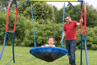 Piekaramās šūpoles Hudora Nest Swing 90, Blue cena un informācija | Šūpoles | 220.lv