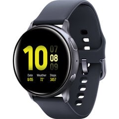 Samsung Galaxy Watch Active 2 BT, 40мм, Black Aluminium цена и информация | Смарт-часы (smartwatch) | 220.lv