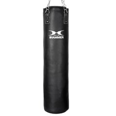 Boksa maiss Hammer Black Kick, 120x35 cm cena un informācija | Bokss un austrumu cīņas | 220.lv