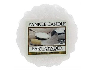 Parfimēts vasks Yankee Candle Baby Powder 22 g cena un informācija | Sveces un svečturi | 220.lv