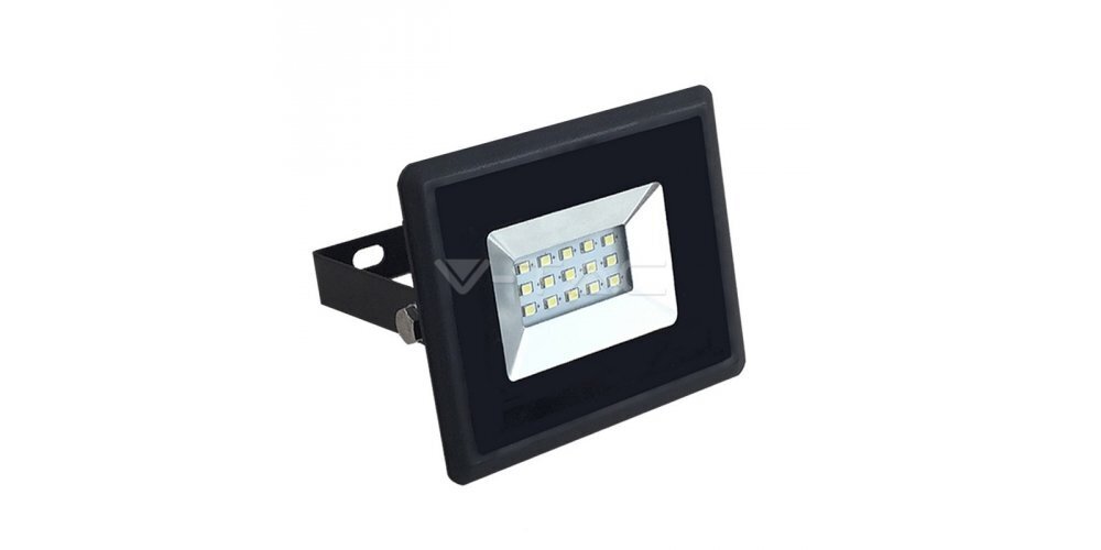 LED prožektors V-tac, 3000K, 10W cena un informācija | Āra apgaismojums | 220.lv