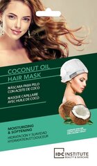 Маска для волос с кокосовым маслом IDC Institute цена и информация | Распылите крем-спрей на волосы на расстоянии 20-25 см, расчешите их расческой. | 220.lv
