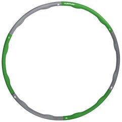 Обруч для гимнастики Tunturi Hula Hoop, зеленый цена и информация | Обручи, гимнастические палки | 220.lv