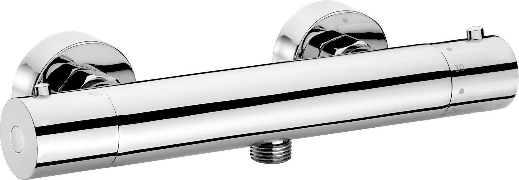 Deante termostata dušas jaucējkrāns ar dušas savienojumu Begonia BCB 04BT, chrome цена и информация | Jaucējkrāni | 220.lv