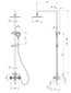 Deante dušas sistēma ar vannas maisītāju Temisto NAC M1QT, brass цена и информация | Dušas komplekti un paneļi | 220.lv