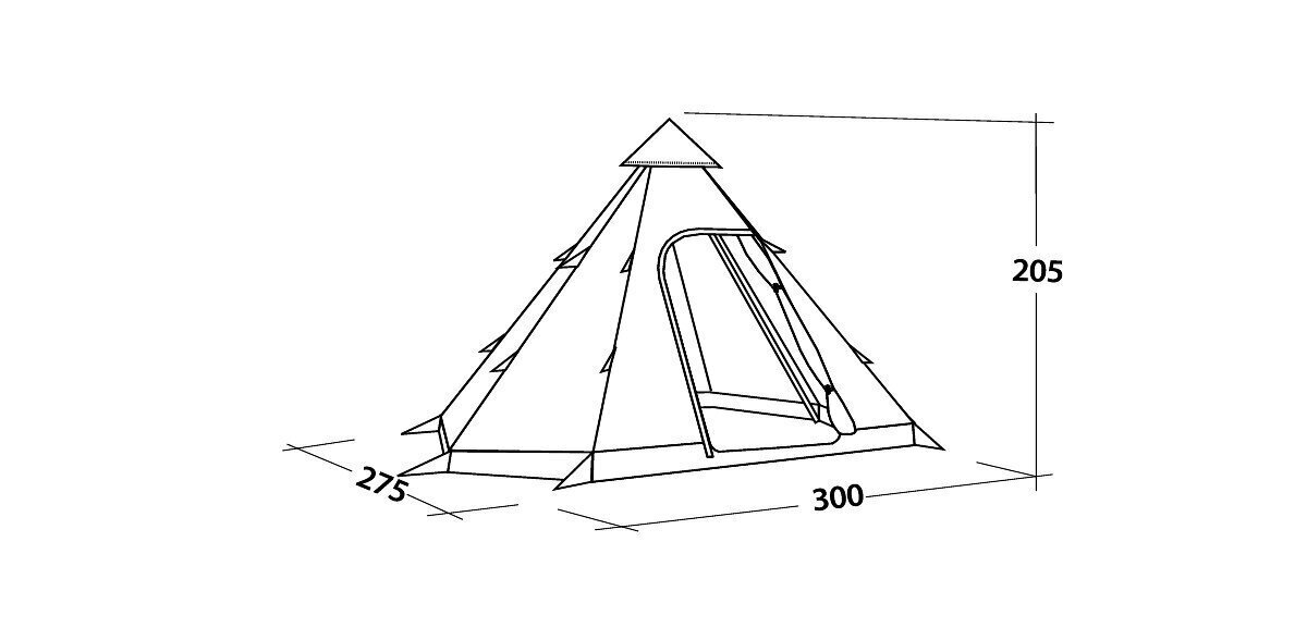 Telts Easy Camp Bolide 400, zaļš цена и информация | Teltis | 220.lv