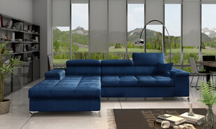 Stūra dīvāns NORE Ricardo, zils cena un informācija | Stūra dīvāni | 220.lv