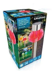 Grundig āra apgaismojums ar saules bateriju, 8x34cm цена и информация | Уличное освещение | 220.lv