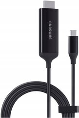 USB-кабель - USB тип C Samsung 1,38 м черный цвет цена и информация | Кабели и провода | 220.lv