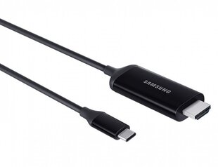 USB-кабель - USB тип C Samsung 1,38 м черный цвет цена и информация | Кабели и провода | 220.lv