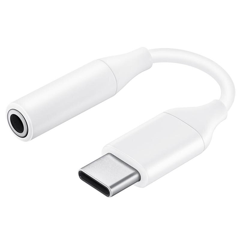 Audio adapteris telefoniem, Samsung EE-UC10JUWEGWW 3.5 mm uz USB-C, balts (EU Blister) цена и информация | Adapteri un USB centrmezgli | 220.lv