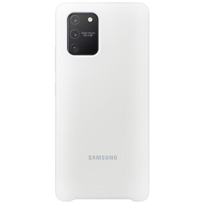 EF-PG770TWE Samsung Silicone Cover for Galaxy S10 Lite White цена и информация | Telefonu vāciņi, maciņi | 220.lv