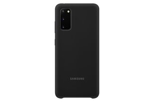 Силиконовый чехол Samsung EF-PG980TBE для Galaxy S20, черный цена и информация | Чехлы для телефонов | 220.lv