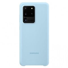 Silicone Cover, для Samsung Galaxy S20 Ultra, синий цена и информация | Чехлы для телефонов | 220.lv