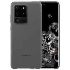 Samsung Galaxy S20 Ultra Silicone Cover, Gray цена и информация | Чехлы для телефонов | 220.lv